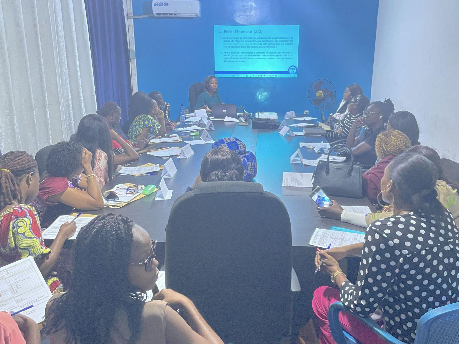 Une première cohorte de femmes entrepreneures de Kinshasa réuni au sein de la SM GUILGAL