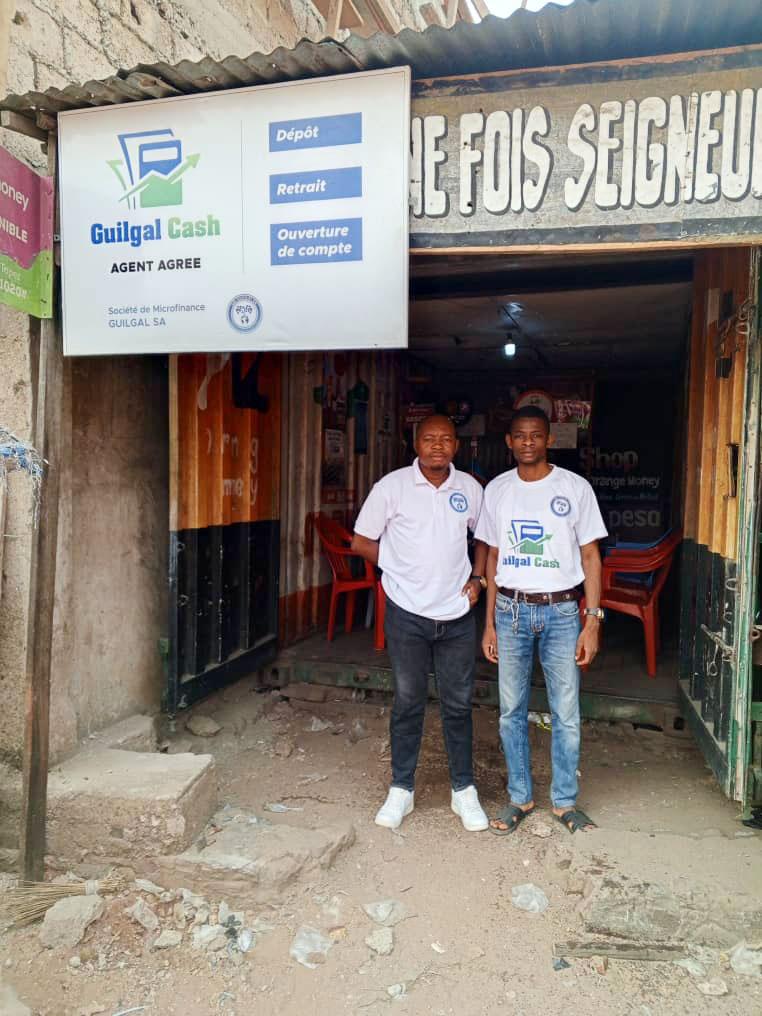 deploiement d'un agent bancaire GUILGAL CASH  à Mbujimayi