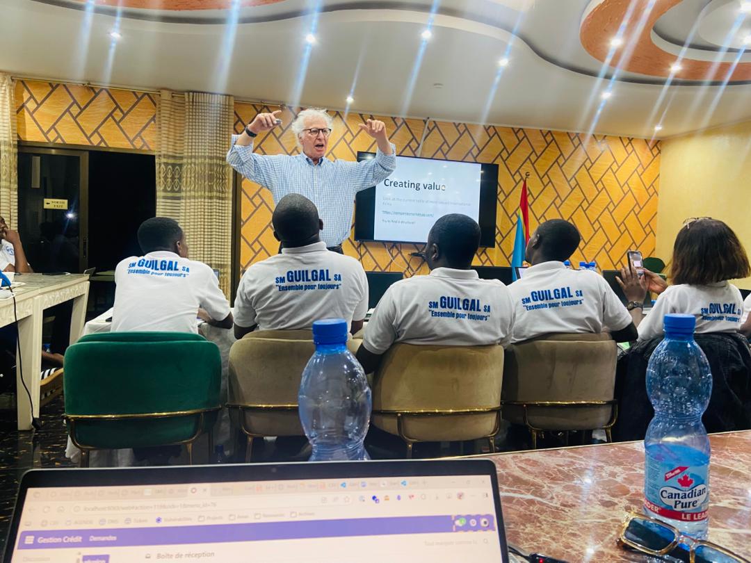 Formateur en pleine formation