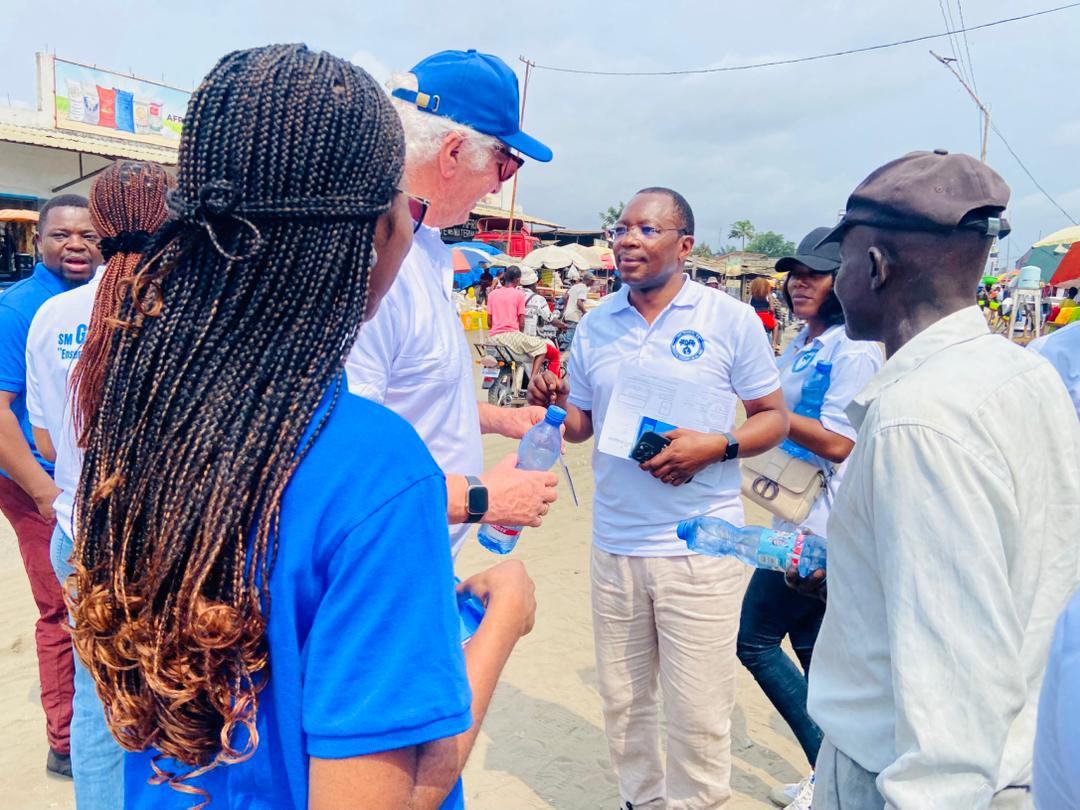 Sensibilisation sur terrain avec la participation du PCA et Vice PCA de Guilgal