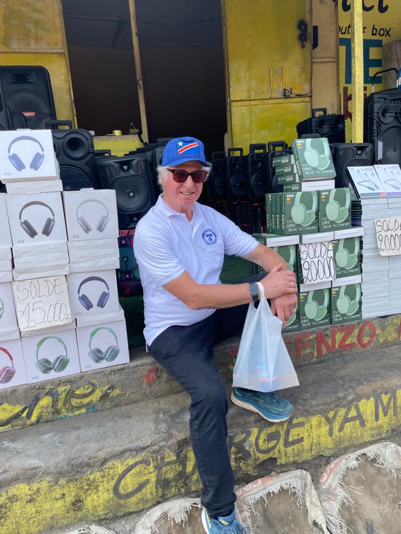 Vice PCA de Guilgal sur terrain pour la prospection