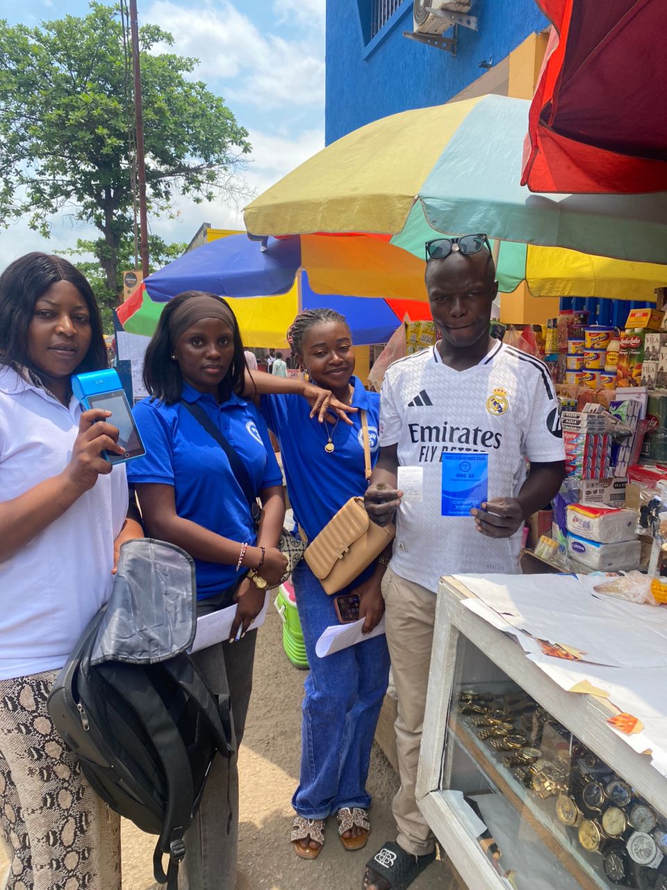 Agents GUILGAL sur le lieu d'activité d'un client